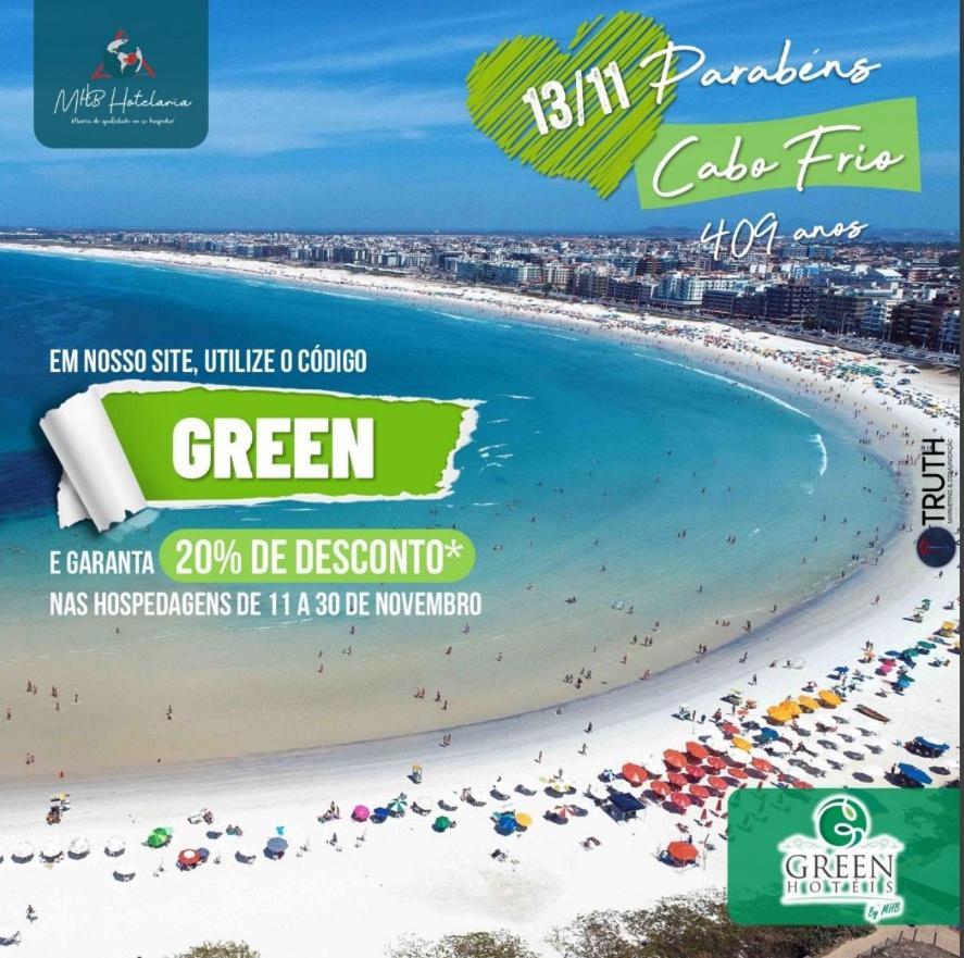 Green Hoteis Cabo Frio Eksteriør billede